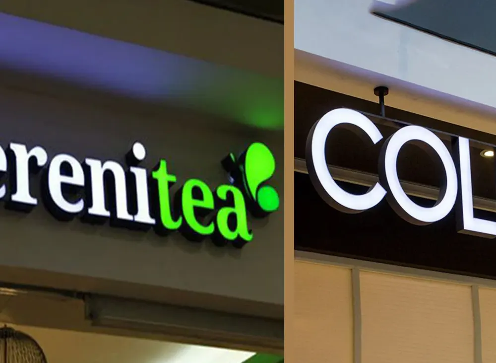 تركيب إعلانات محلات في الكويت من شركة الصياد المحترف