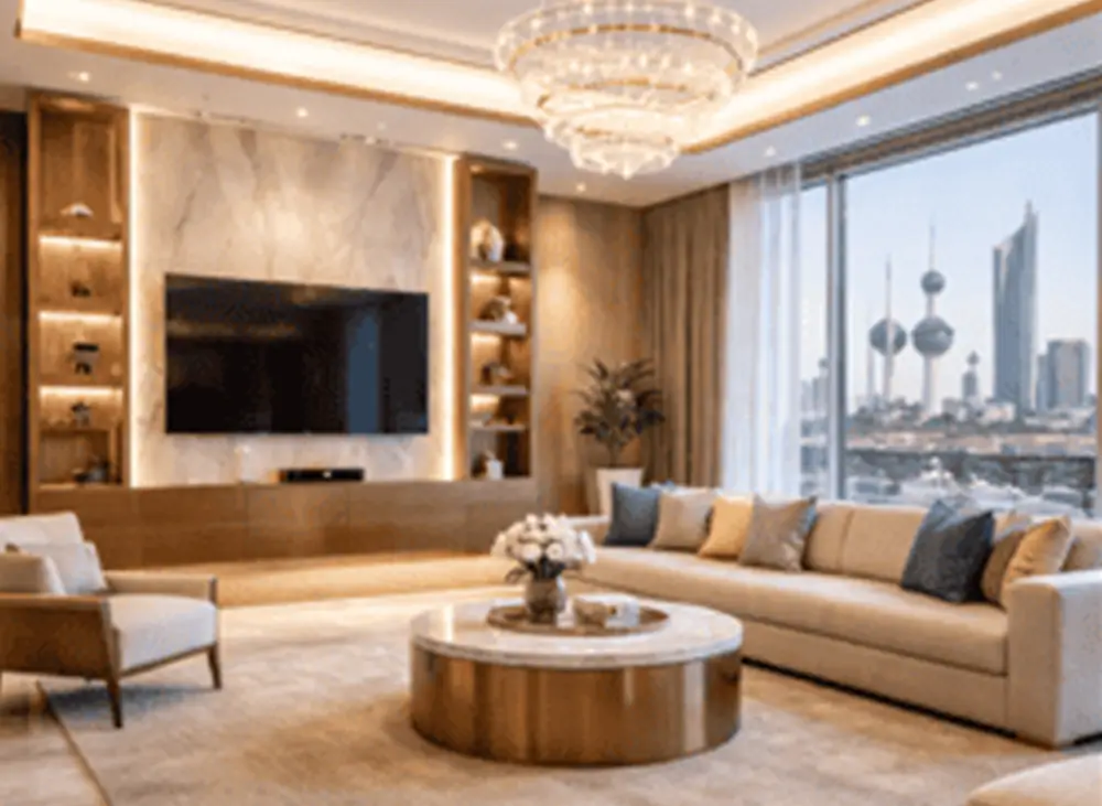 مقاول تشطيبات الكويت خبرة الصياد المحترف